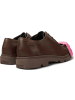 Camper Schnürschuhe " Junction " in Braun /Rosa