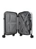 Bugatti Corium 4 Rollen Kabinentrolley 55 cm silberfarben