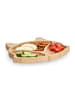 Zeller Present Snackteller in braun
