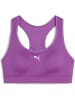 Puma Sport-BH "4KEEPS RUN BRA" in Lila