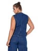 Studio Untold Weste in blue denim