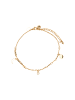 Luxenter Fußkettchen Duaha mit 18 Karat Gelbgold-Finish-DUAHA