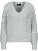 monari V-Kragen Pullover für Damen in uni