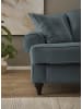 Furn.Design Sofa grau Landhaus, Couch 3-Sitzer 200 cm
