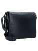 Leonhard Heyden Cambridge Messenger Leder 32 cm Laptopfach in schwarz