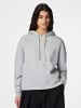 Pieces Hoodie in Light Grey Melange