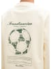 Marc O'Polo MOP Club '67  Football Sweater in White Cotton
