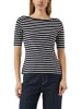 comma Shirt in marine ecru