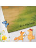 Mr. & Mrs. Panda Badehandtuch Hund Flauschig Design ohne Spruch in Grau Pastell