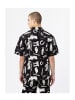 Dickies Hemd in Schwarz/Weiß