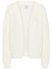 IZIA Damen Cardigan in Wollweiss