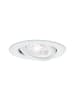paulmann LED Einbauleuchte Nova Plus GU10 Flat IP65 93mm 4,9W 550lm 230V dimmbar 4000K W