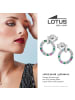 LOTUS silver Ohrringe Silber 925 Sterling Silber Kreis Ohrstecker