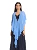 Vera Mont Chiffonstola mit Volant in Paris Blue