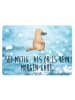 Mr. & Mrs. Panda Blechschild Schnabeltier Mut mit Spruch in OZeichenanblue