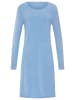 Hanro Nachthemd Natural Elegance in Bluebird