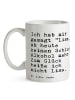 Mr. & Mrs. Panda Mug Ich hab mir gesagt... mit Spruch in Weiß