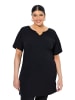 Ulla Popken Longshirt in schwarz