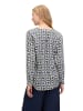 CARTOON Casual-Bluse mit Knöpfen in Blau/Grün