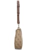 Guess Handtasche Noelle II Top Zip SHB 72180 Logo in Latte/Brown