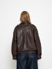 minus Jacket in Java Brown Print