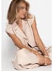 SASSYCLASSY Oversize Weste in Beige