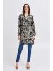 Fransa Langarm - Hemd FRARIANA Relaxed fit in Black aop SO25 01A