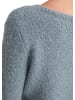 Marc O'Polo Bouclé-Pullover regular in Slate Blue