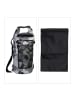 relaxdays Dry Bag in Grau/ Schwarz - 25 Liter