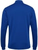 Hummel Sweatshirt Mit Kurzem Reißverschluss Hmlauthentic Half Zip Sweat in TRUE BLUE