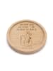 Mr. & Mrs. Panda Coaster Eichhörnchen Blume mit Spruch in Transparent