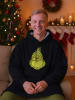 The Grinch Grinch Oversize Cozy Hoodie Übergroße Kuschelpullover in schwarz