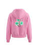 IZIA Women Hoodie in Pink