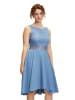 Vera Mont Abendkleid mit Spitze in Hushed Blue