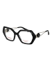 Ana Hickmann Damen Optische Fassungen Geometrisch Schwarz