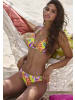 S. Oliver Triangel-Bikini-Top in gelb-bedruckt