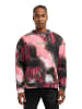 Carlo Colucci Sweatshirt Diop in Schwarz / Pink