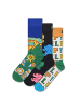 Happy Socks Socken 3er Pack in The Beatles 2