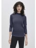 Hessnatur Shirt Langarm Slim in lavendelgrau