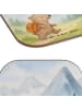 Mr. & Mrs. Panda Coaster Bär Bergsteigen Design ohne Spruch in Weiß