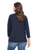 LAURASØN Langarmshirt in marine