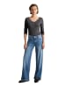 Marc O'Polo DENIM Jeans Model Tomke wide in Medium Blue