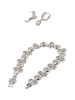 faina Women Jewelry Set in silver