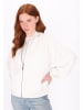 DreiMaster Damen Sweatjacke in Wollweiss Melange