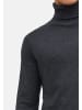 Jack & Jones Pullover Emil Knit in Schwarz / dunkelgrau