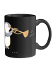 Mr. & Mrs. Panda Kaffeetasse Trompete Kunst mit Spruch in Schwarz