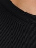 Jack & Jones Weicher Strickpullover mit Rundhalsausschnitt und langen Ärmeln in Schwarz