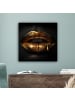 MuchoWow Leinwand bilder Goldene Lippen (BxH)