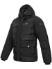 Geographical Norway Steppjacke in Schwarz