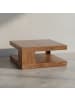 KADIMA DESIGN Couchtisch Massiv-Holz Sheesham 90 cm breit Design Wohnzimmer-Tisch